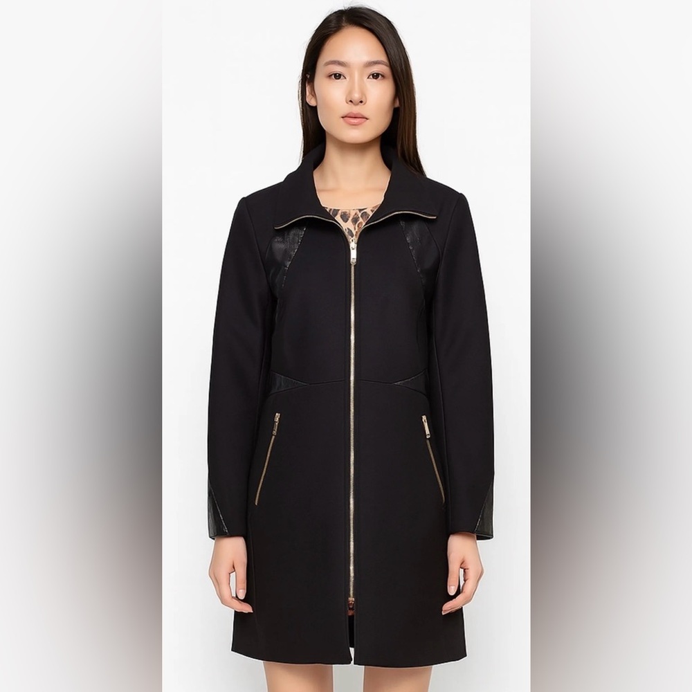 Via Spiga Black Wool Jacket | Size 6